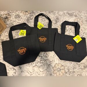 Trader Joe's Black Tote Bag